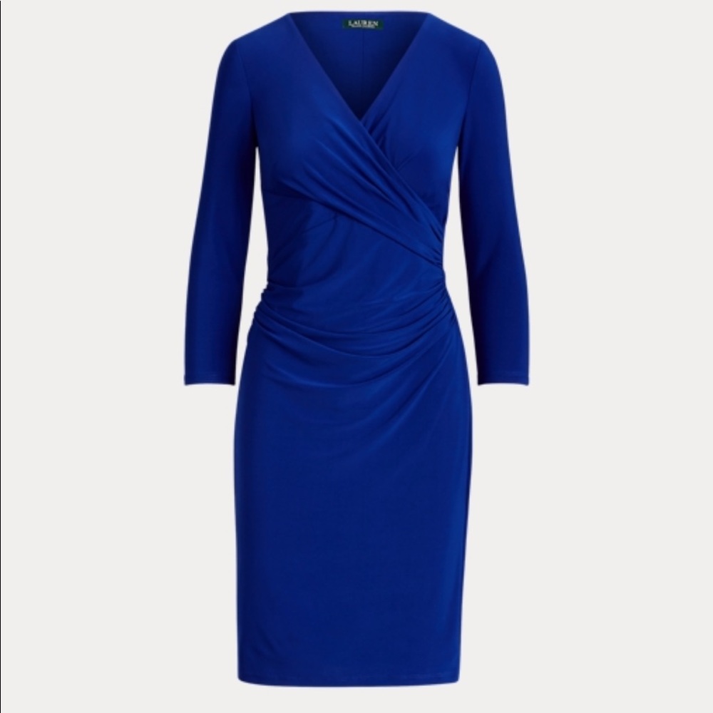Polo by Ralph Lauren Royal Blue Wrap Dress